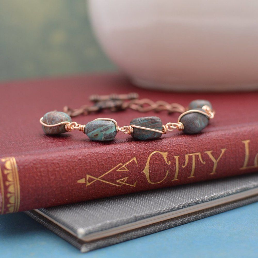 Quartzite Nugget Bracelet 